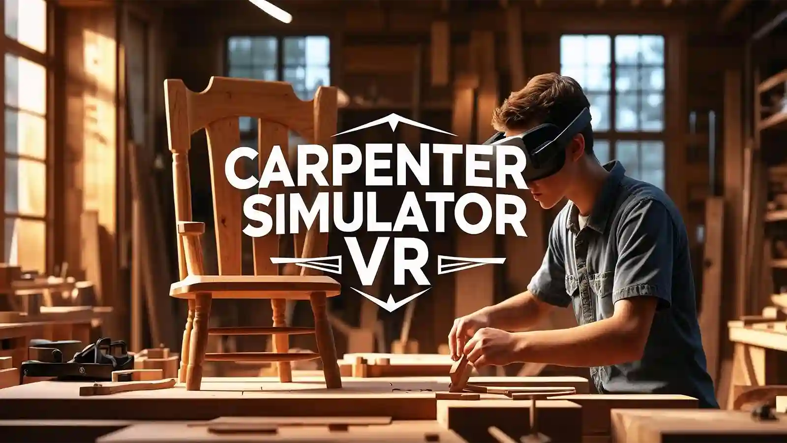 Meta Quest 游戏《木工模拟器 VR》Carpenter Simulator VR-魔趣网精选