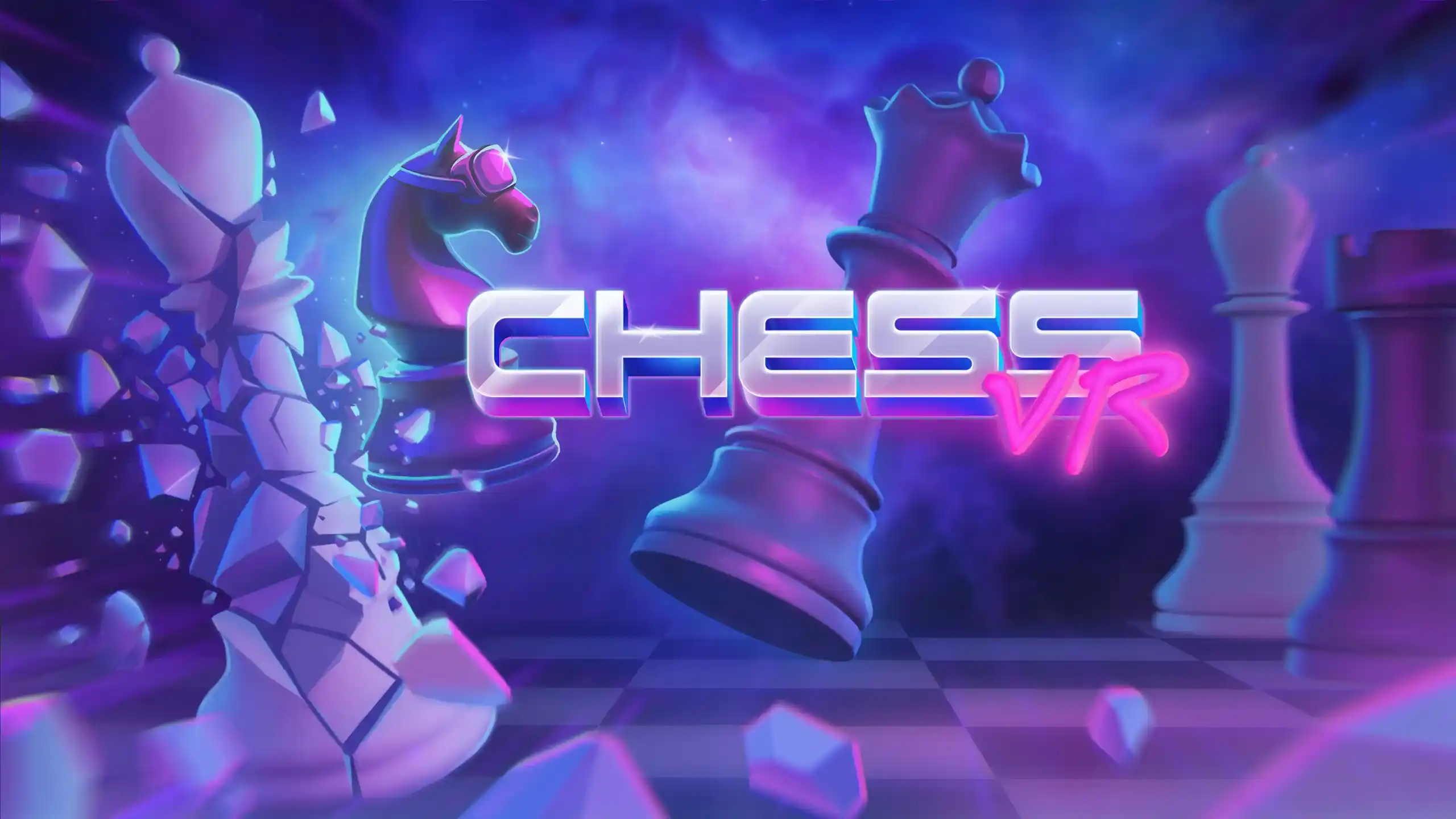 Meta Quest 游戏《霓虹棋》Chess-魔趣网精选