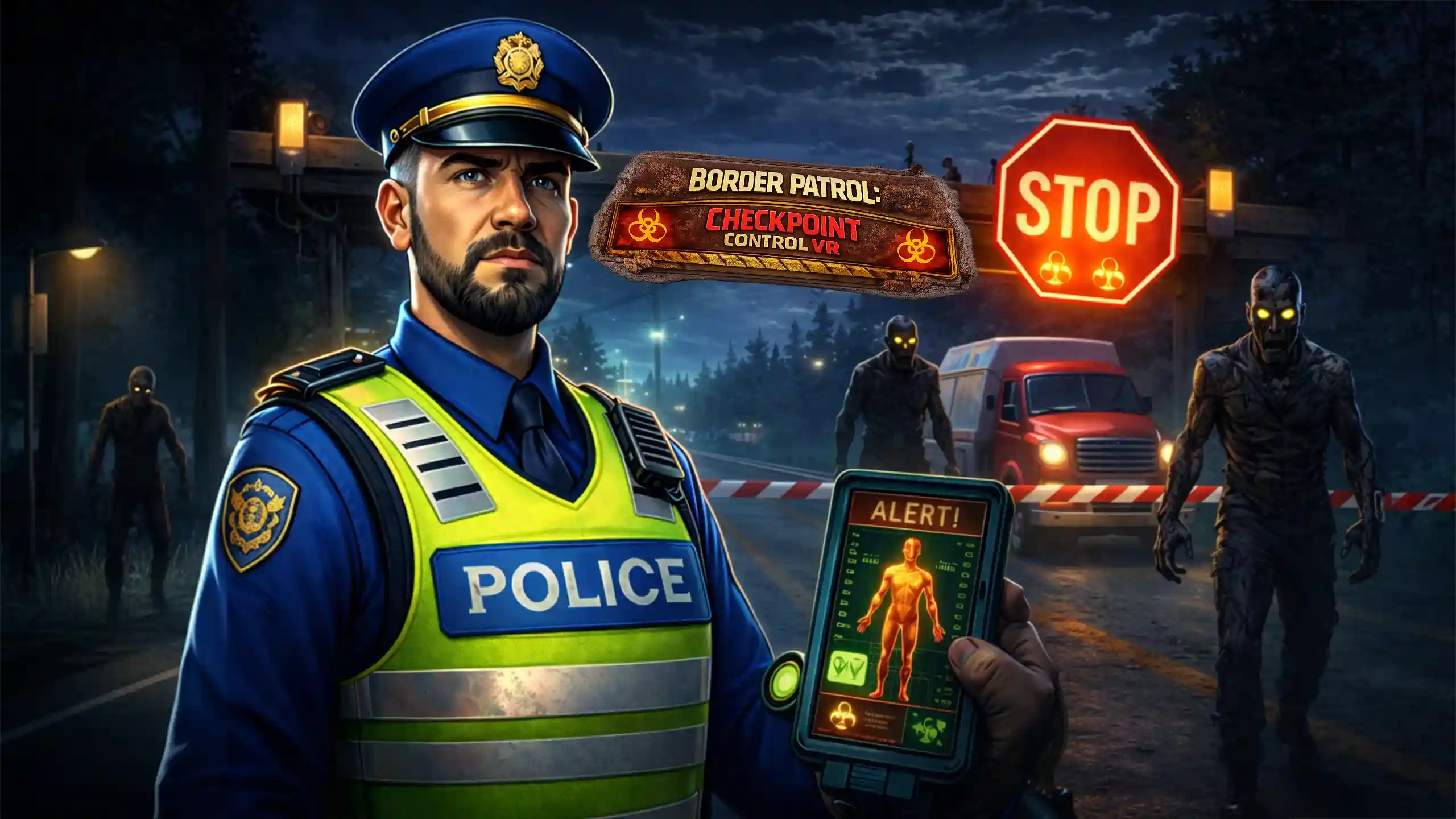 Meta Quest 游戏《边境巡查:检查站管控》Border Patrol Checkpoint Control-魔趣网精选