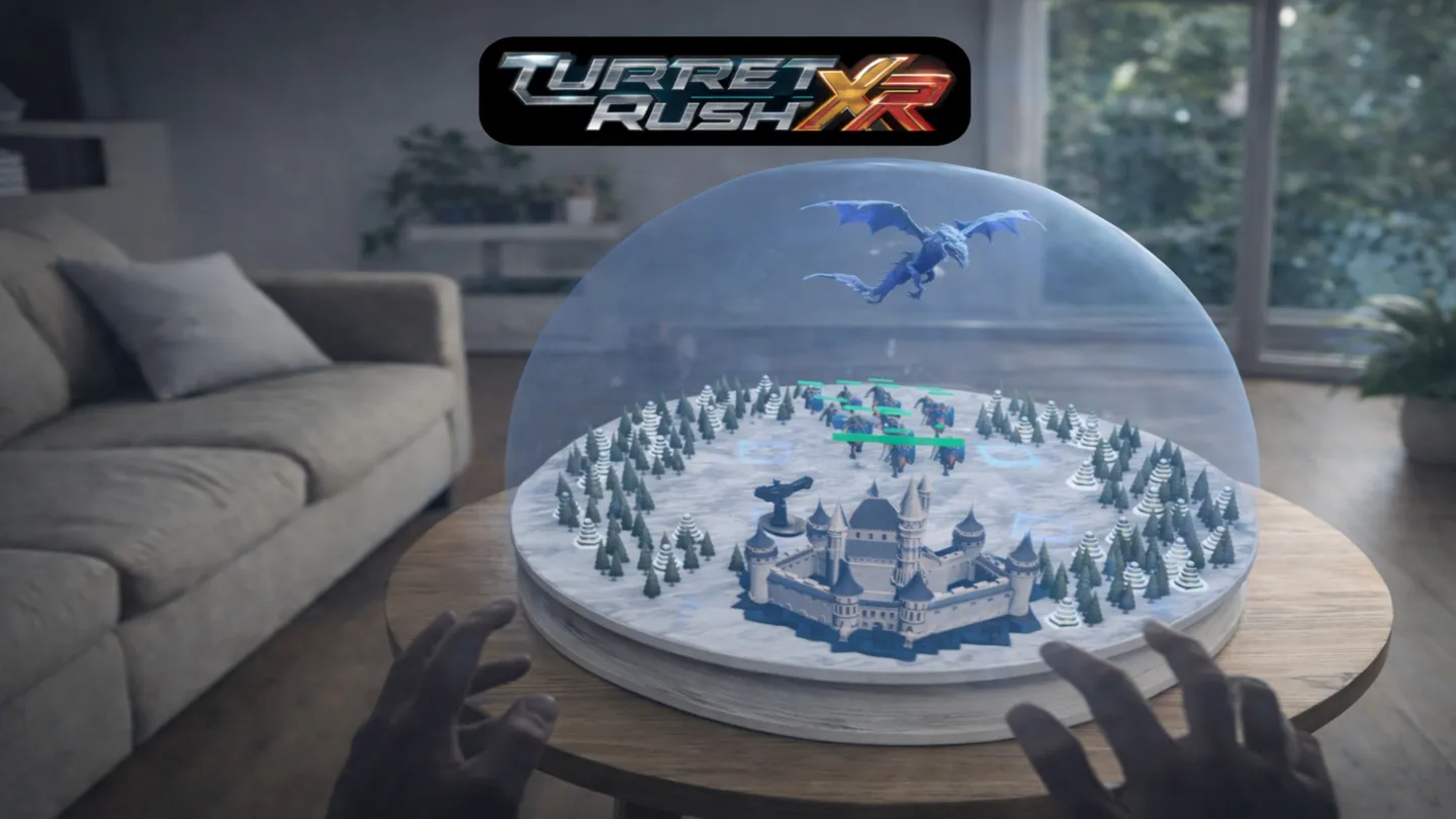 Meta Quest 游戏《炮塔冲刺 XR》Turret Rush XR-魔趣网精选