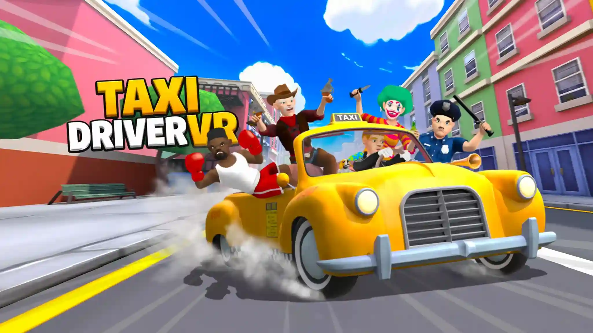Meta Quest 游戏《出租车司机VR》TAXI DRIVER VR - 魔趣网精选 - VR一体机游戏 --魔趣网精选