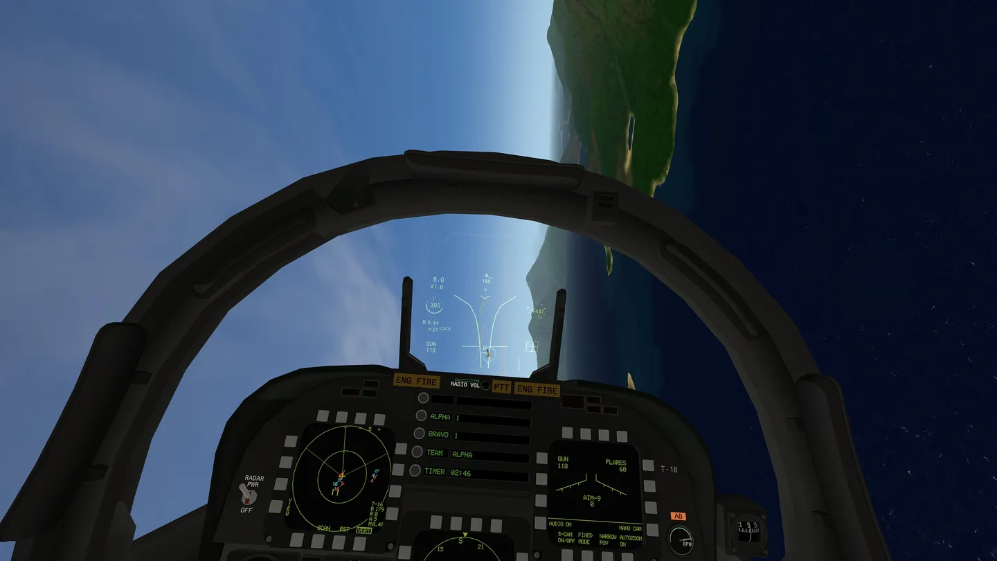 Meta Quest 游戏《虚拟战斗机》Virtual Fighter Maneuvers