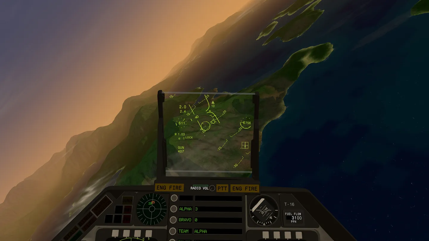 Meta Quest 游戏《虚拟战斗机》Virtual Fighter Maneuvers