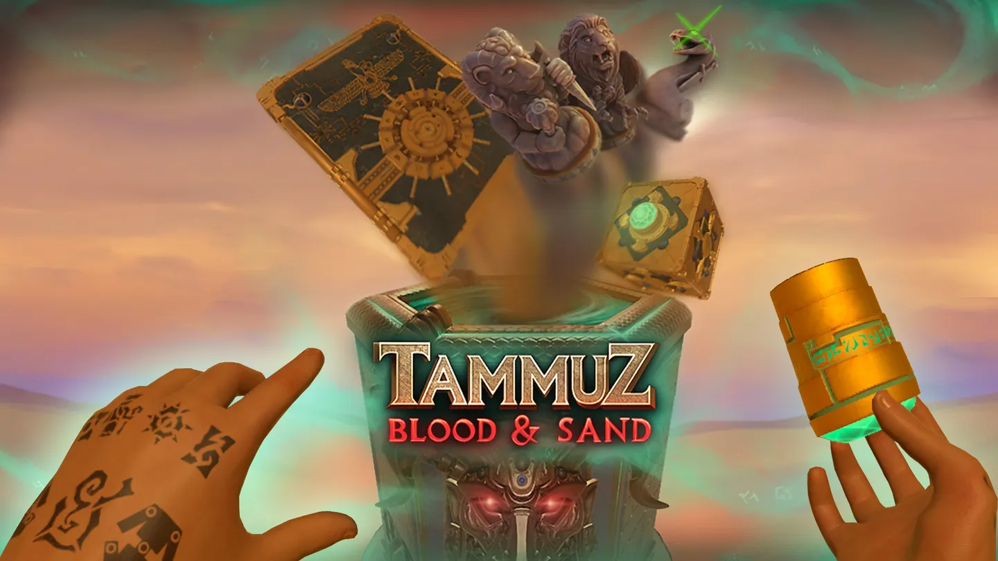 Meta Quest 游戏《塔穆兹血沙》XR Puzzle-Box – Tammuz: Blood Sand-魔趣网精选