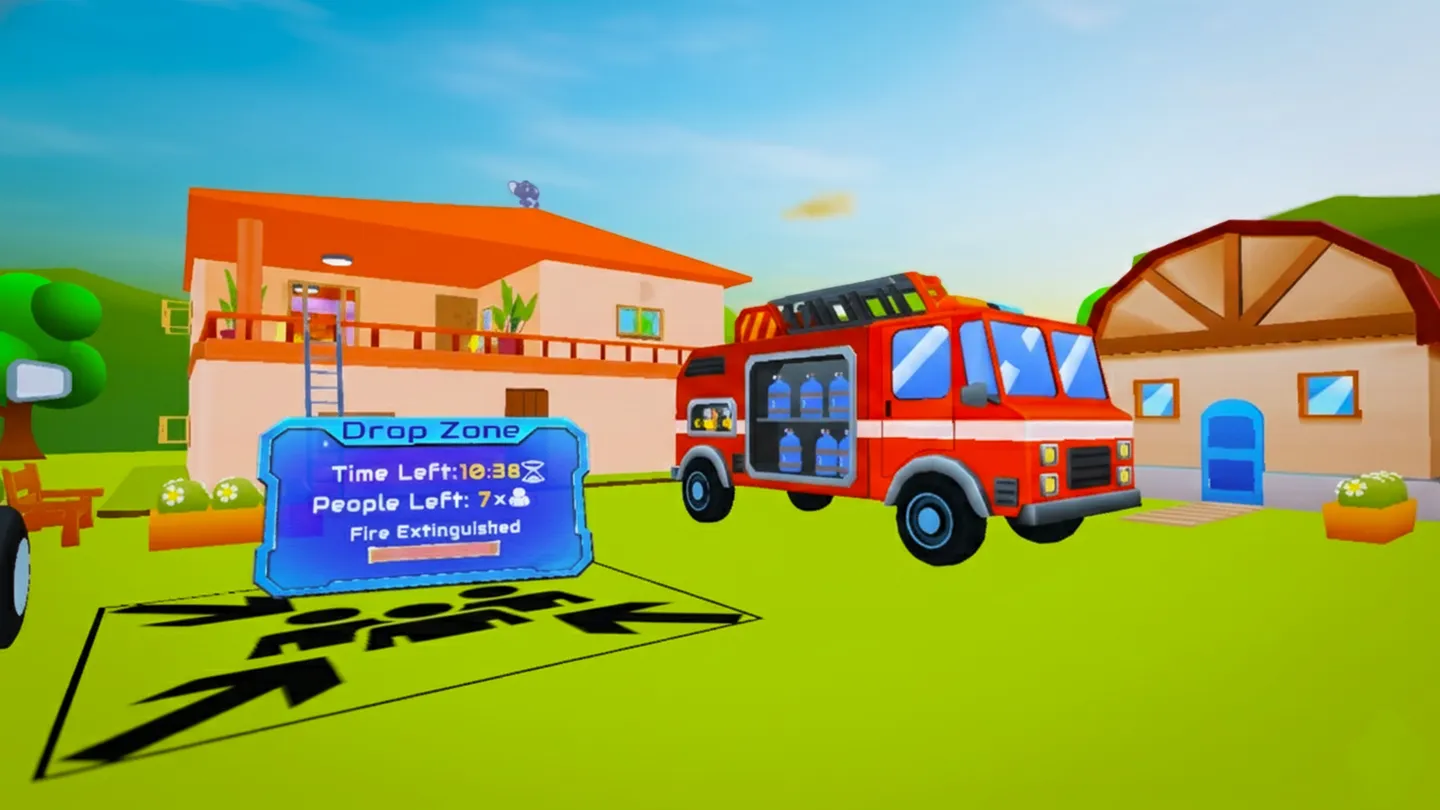 Meta Quest 游戏《我是消防员：职业模拟器 VR》I Am Fire Fighter: Job Simulator VR