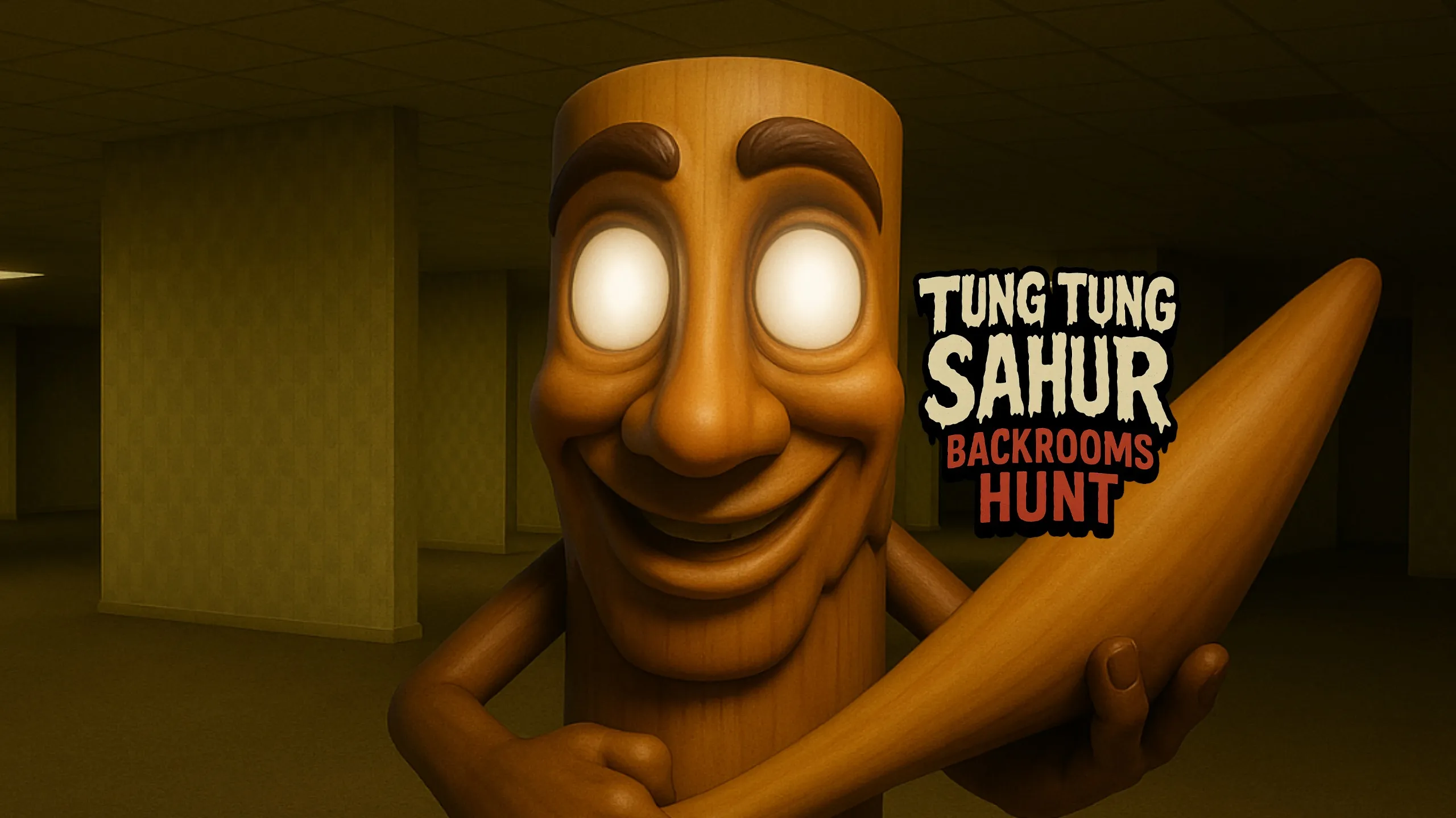 Meta Quest 游戏《萨胡尔:密室狩猎》Tung Tung Sahur: Backrooms Hunt-魔趣网精选