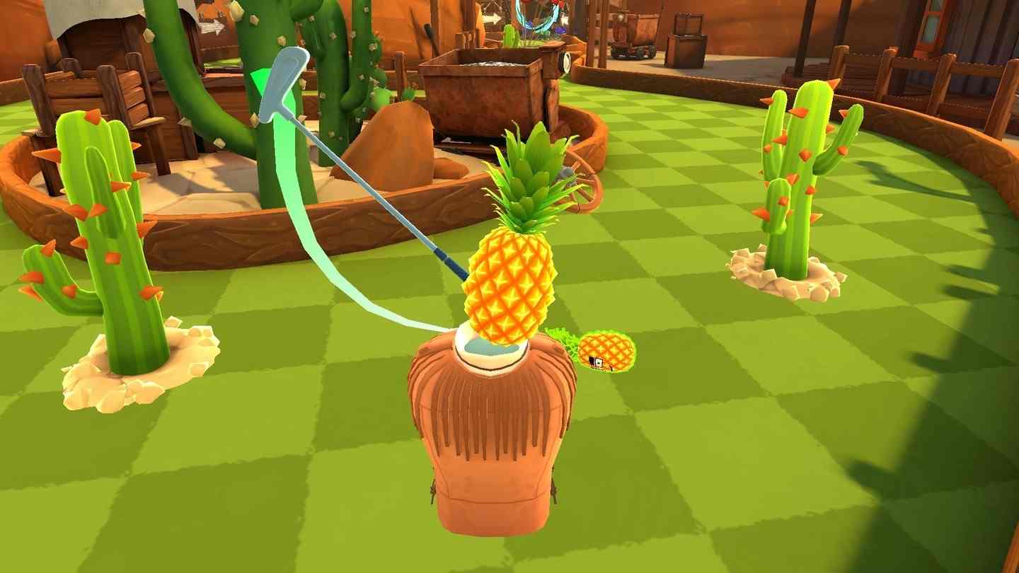 Meta Quest 游戏《水果高尔夫》Fruit Golf