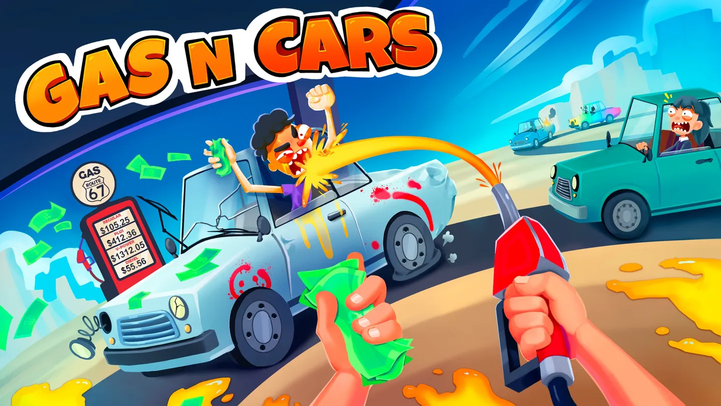 Meta Quest 游戏《加油站和汽车》Gas N Cars-魔趣网精选