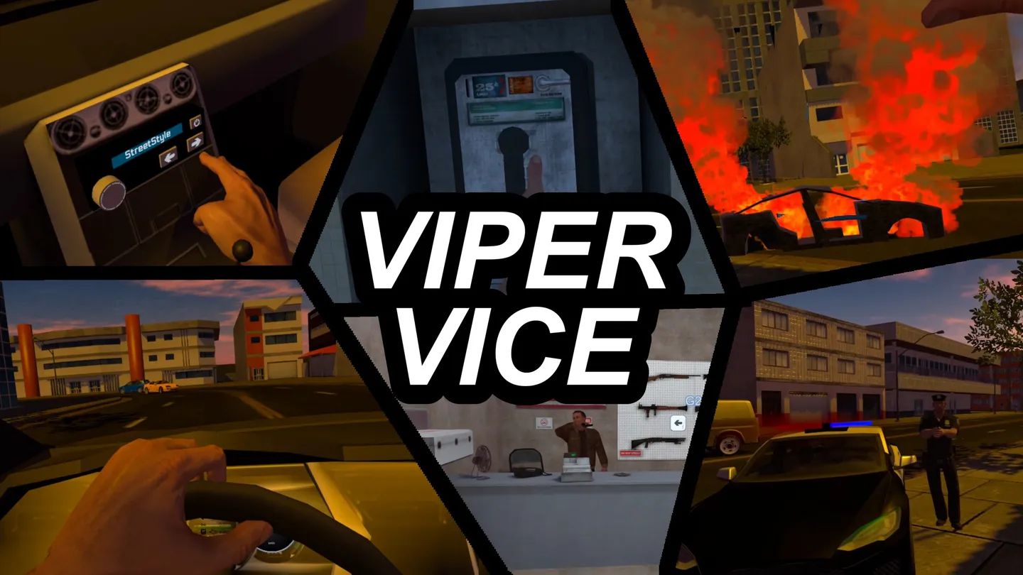 Meta Quest 游戏《毒蛇恶魔》Viper Vice-魔趣网精选