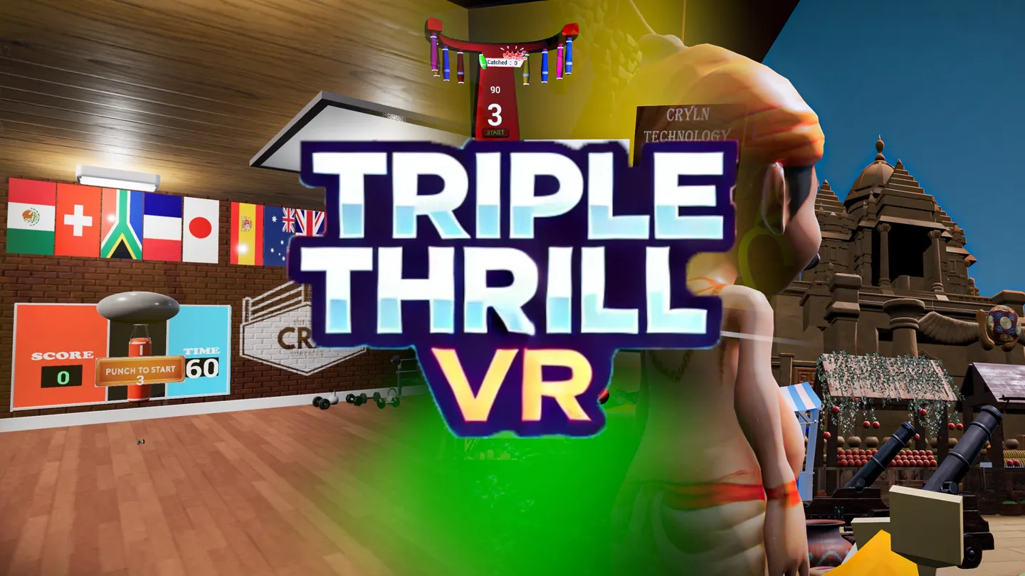 Meta Quest 游戏《三重刺激 VR》TRIPLE THRILL VR-魔趣网精选