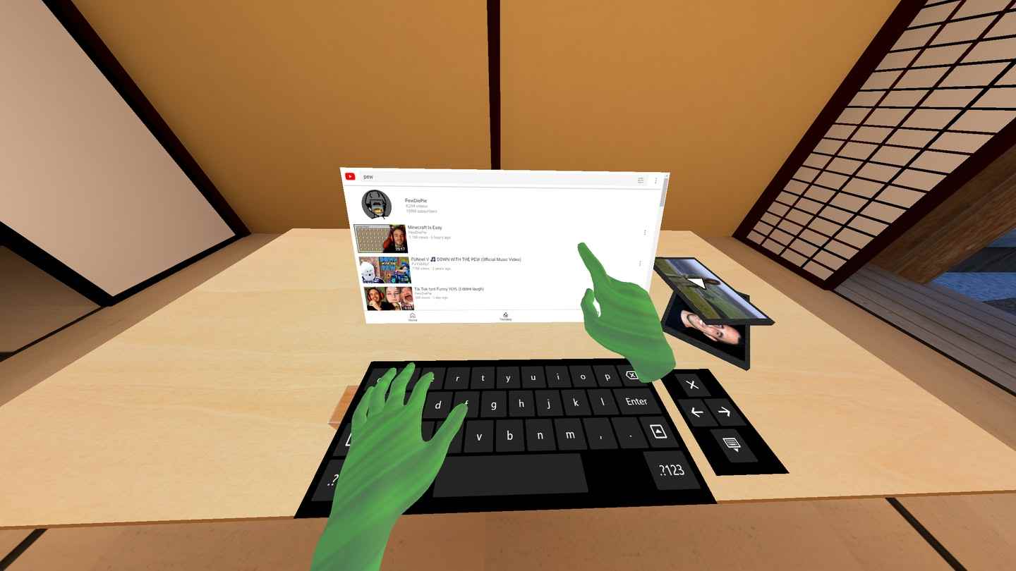Oculus Quest 游戏《Bonsai Desk》积木比拼