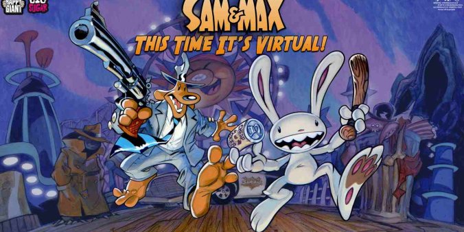 Oculus Quest 游戏《奇妙创通关:虚拟警探》Sam and Max: This Time Its Virtual-魔趣网精选