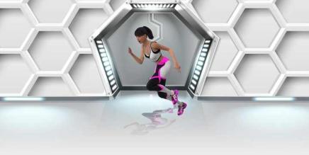 Oculus Quest 游戏《超跑 – VR健身游戏3D:科幻滑板游戏》Hyper Run – VR Fitness Games 3D : SciFi Race Game-魔趣网精选