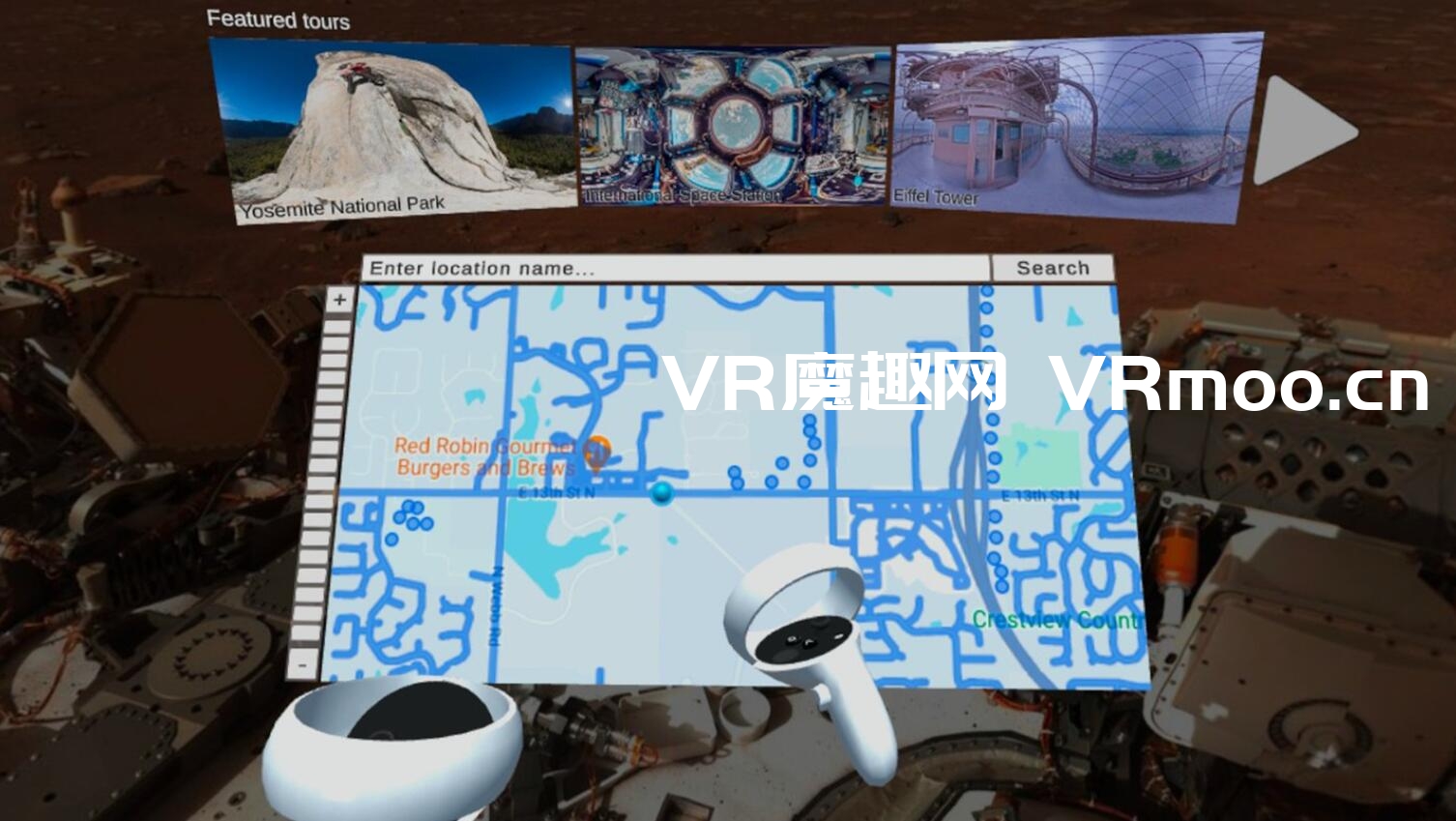 OculusQuest 游戏《穿越街景》GoThru VR OculusQuest 游戏《穿越街景》GoThru VR