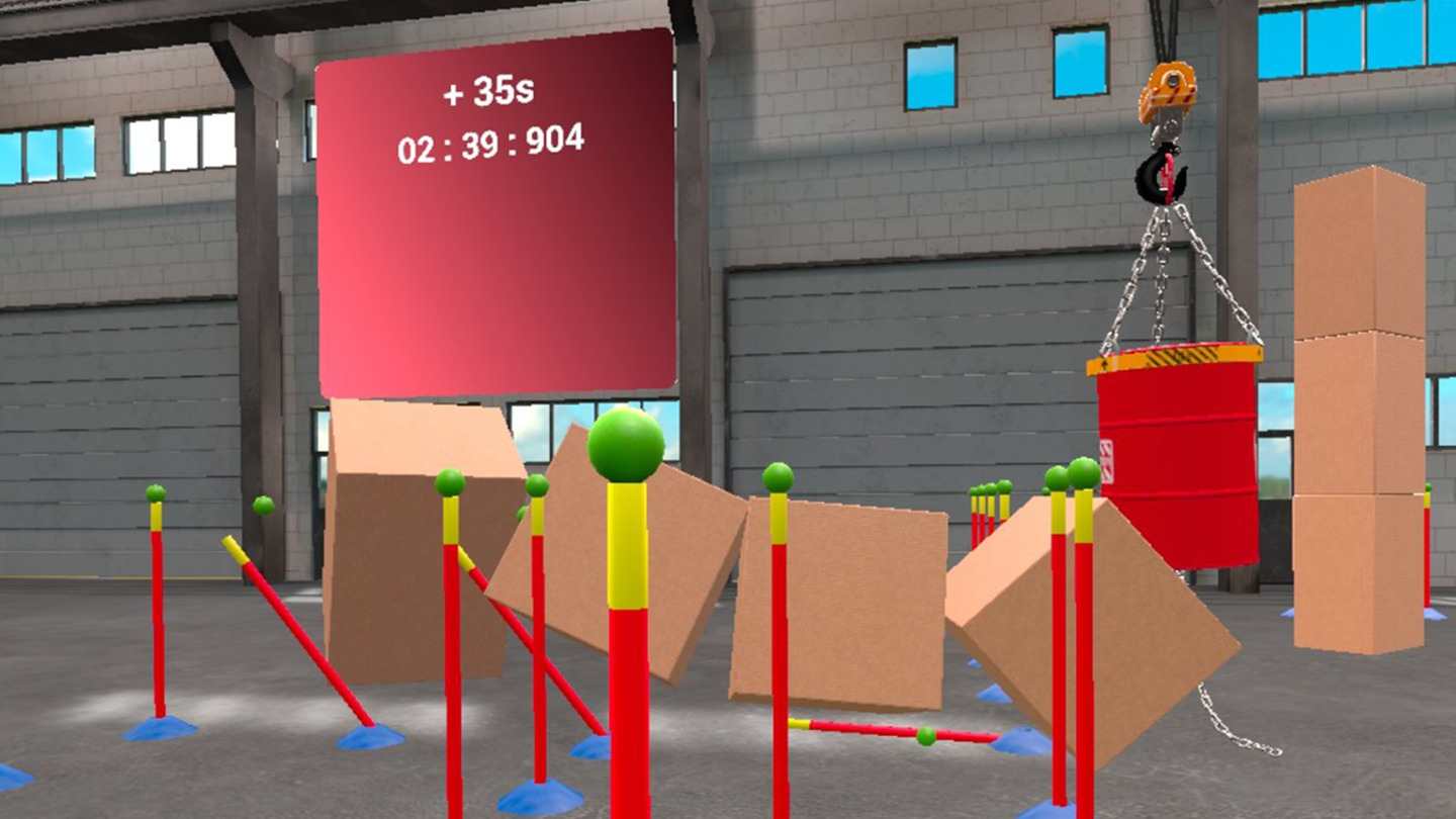 Oculus Quest 游戏《VR起重机模拟器》VR Crane Simulator Oculus Quest 游戏《VR起重机模拟器》VR Crane Simulator