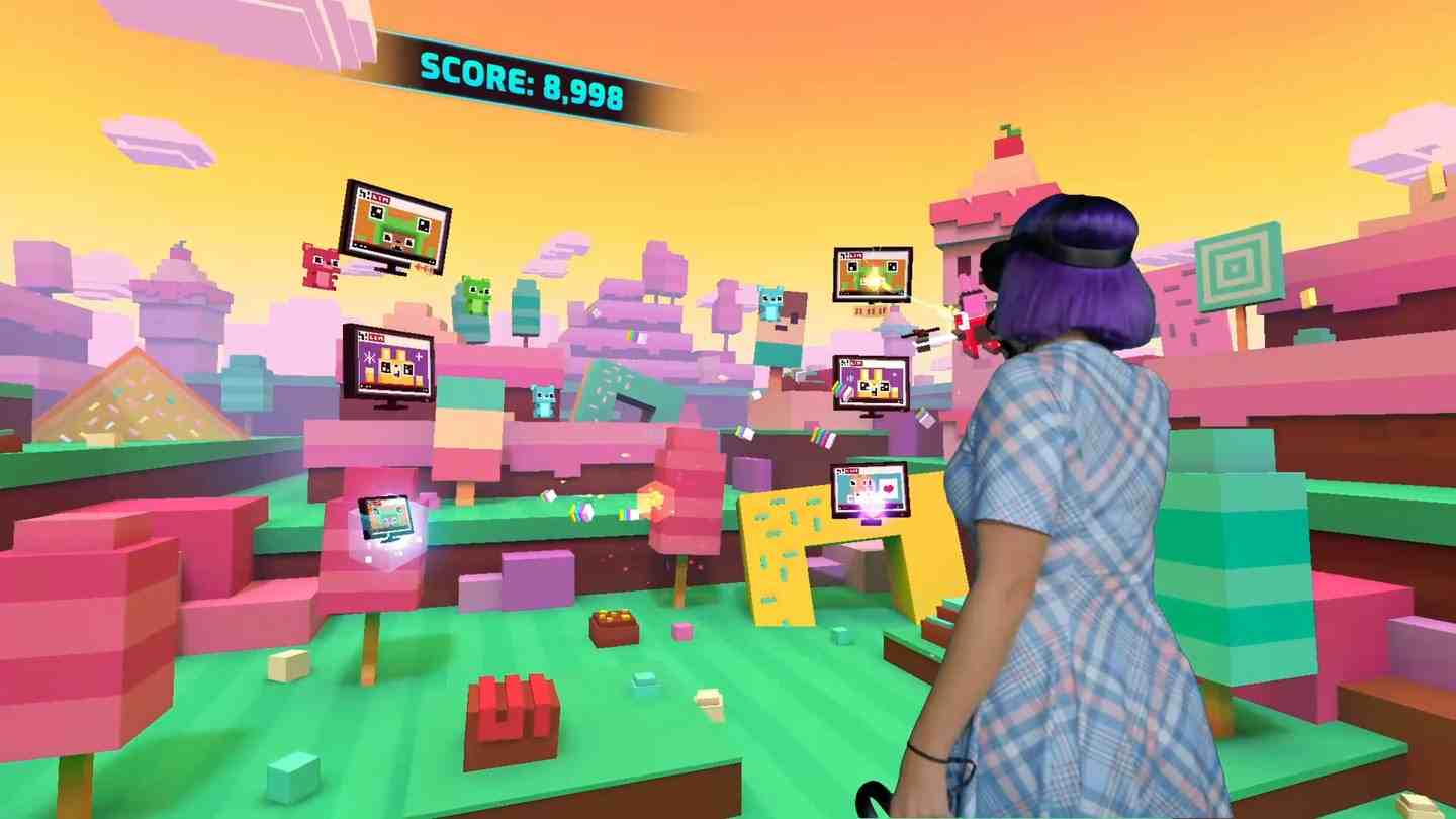 Oculus Quest 游戏《像素射击》Shooty Skies Overdrive