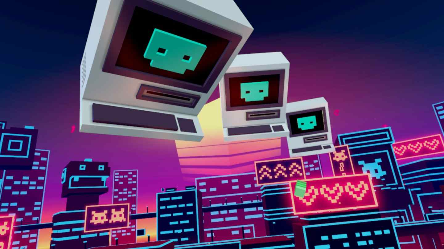 Oculus Quest 游戏《像素射击》Shooty Skies Overdrive