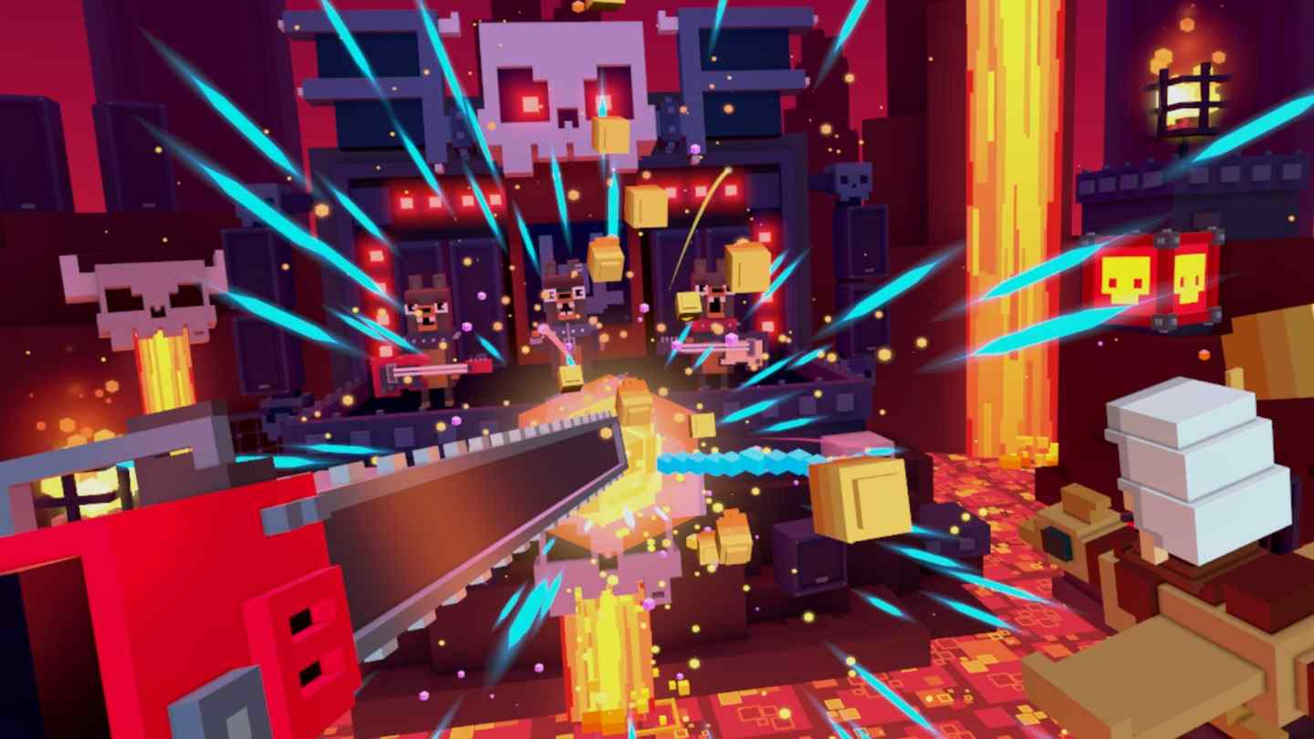 Oculus Quest 游戏《像素射击》Shooty Skies Overdrive