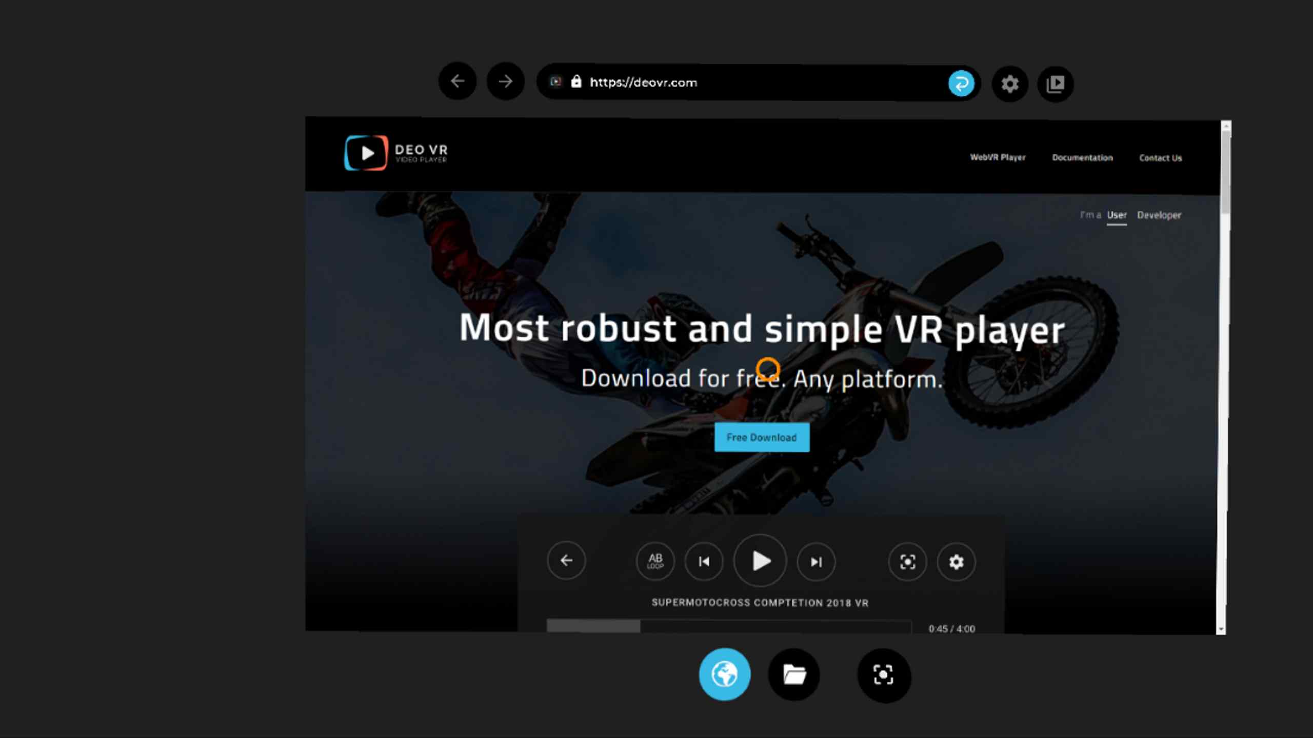 Oculus Quest 工具《DeoVR 视频播放器》DeoVR Quest Oculus Quest 工具《DeoVR 视频播放器》DeoVR Quest