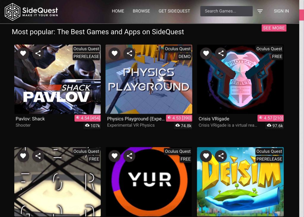 Oculus Quest 工具《SideQuest 去限制补丁版》 Oculus Quest 工具《SideQuest 去限制补丁版》