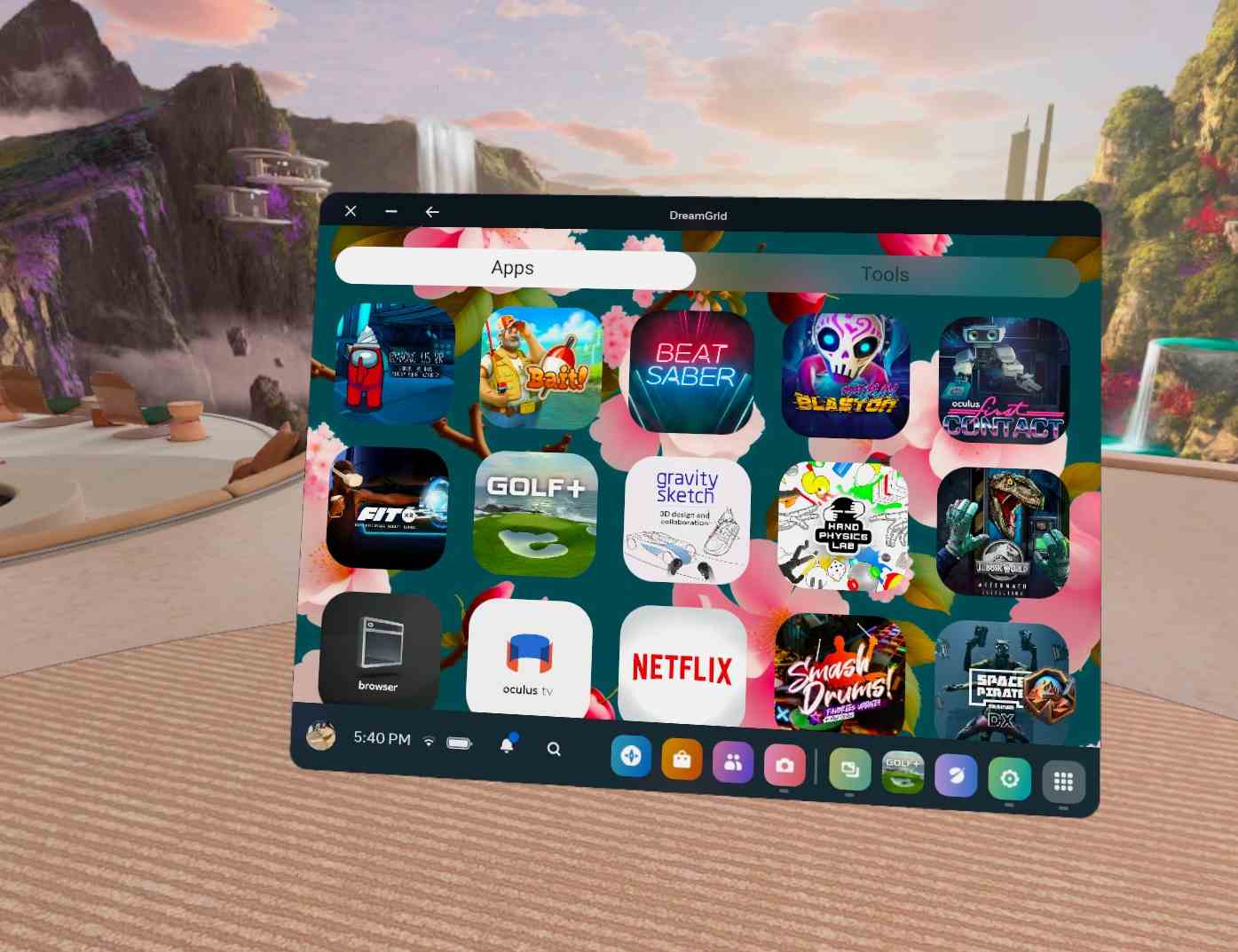 Oculus Quest 程序《梦格图标启动器》DreamGrid Oculus Quest 程序《梦格图标启动器》DreamGrid