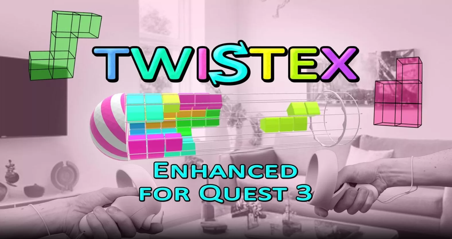 Oculus Quest 游戏《捻线方块》TWISTEX-魔趣网精选