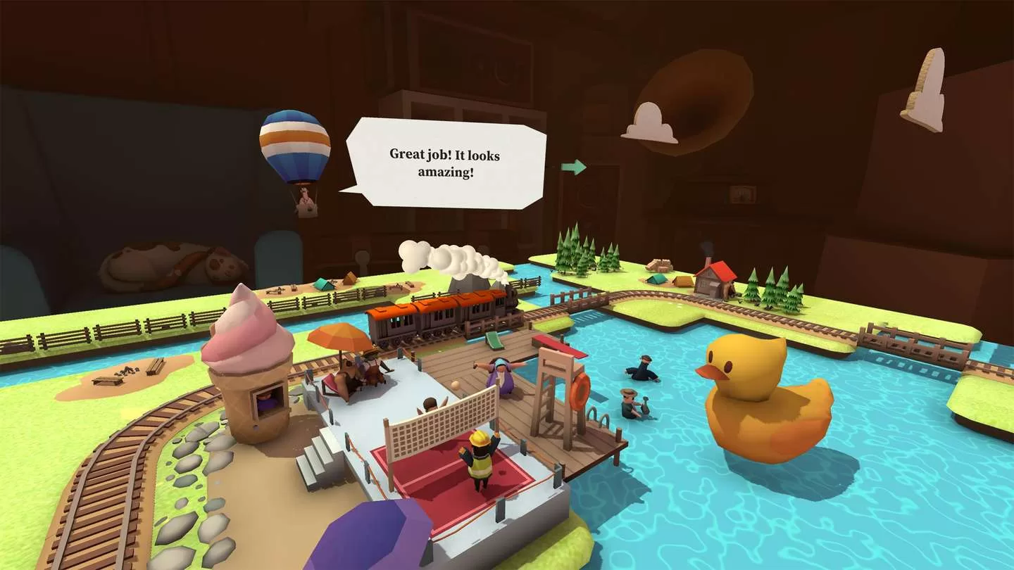Oculus Quest 游戏《玩具火车》Toy Trains
