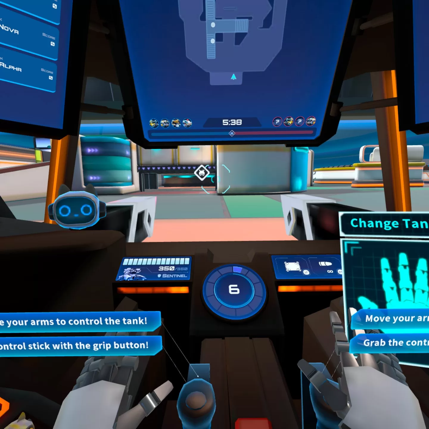 Oculus Quest 游戏《坦克竞技场:终极联盟》Tank Arena Ultimate League