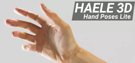 手势精简版 – 绘画参考(HAELE 3D – Hand Poses Lite – Drawing References)-魔趣网精选