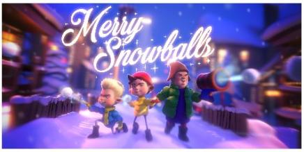 Oculus Quest 游戏《Merry Snowballs》快乐雪球-魔趣网精选