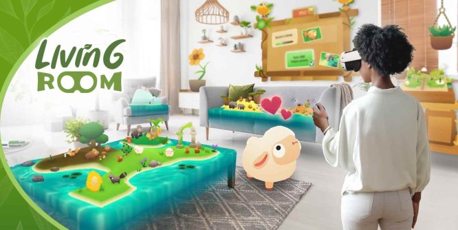 Meta Quest 游戏《梦想的房间》Living Room - 历史版本-魔趣网精选