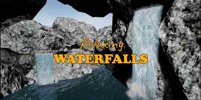 Oculus Quest 游戏《趣味瀑布》Relaxing Waterfalls-魔趣网精选