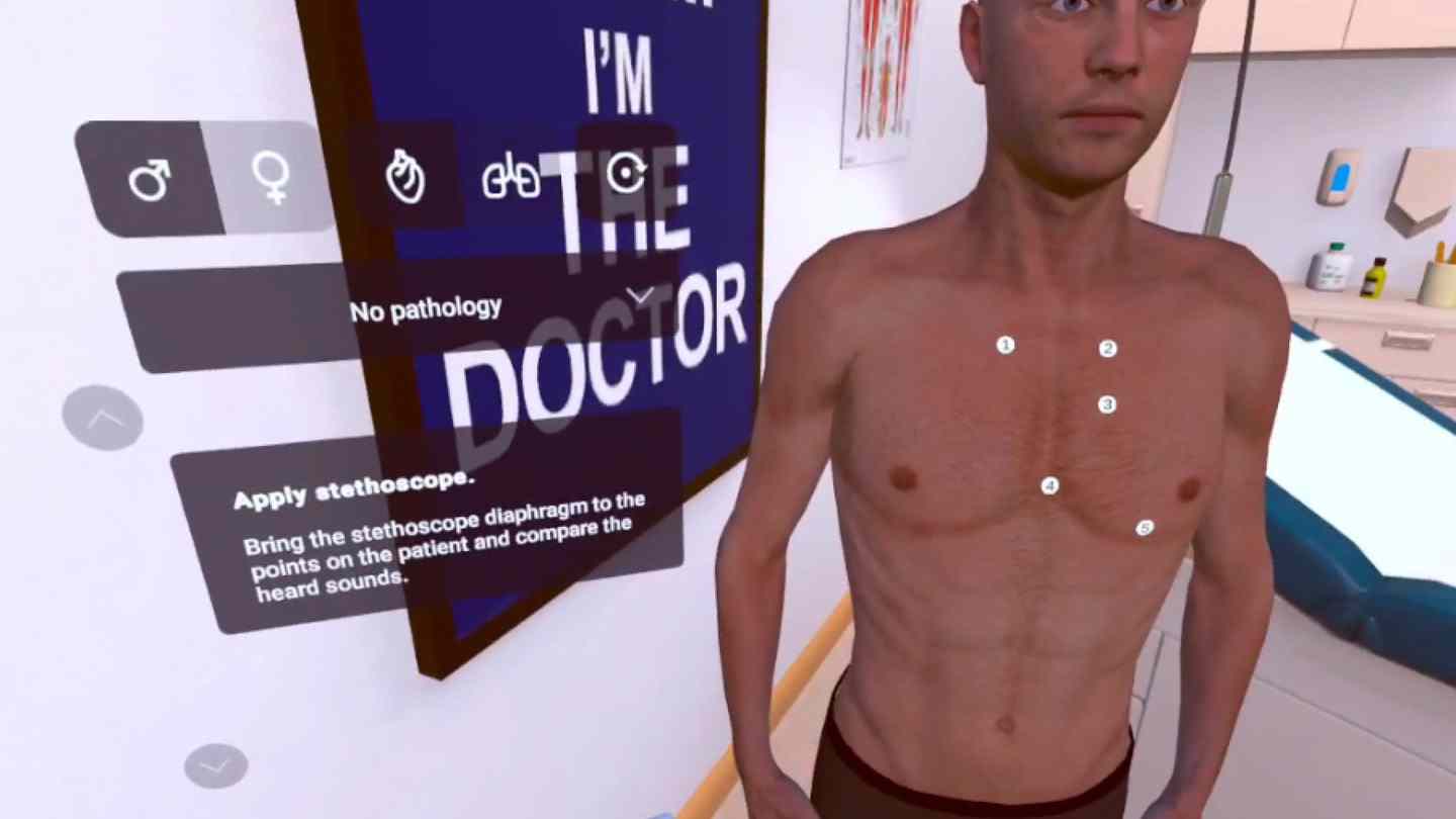 Oculus Quest 游戏《听诊训练》Auscultation training