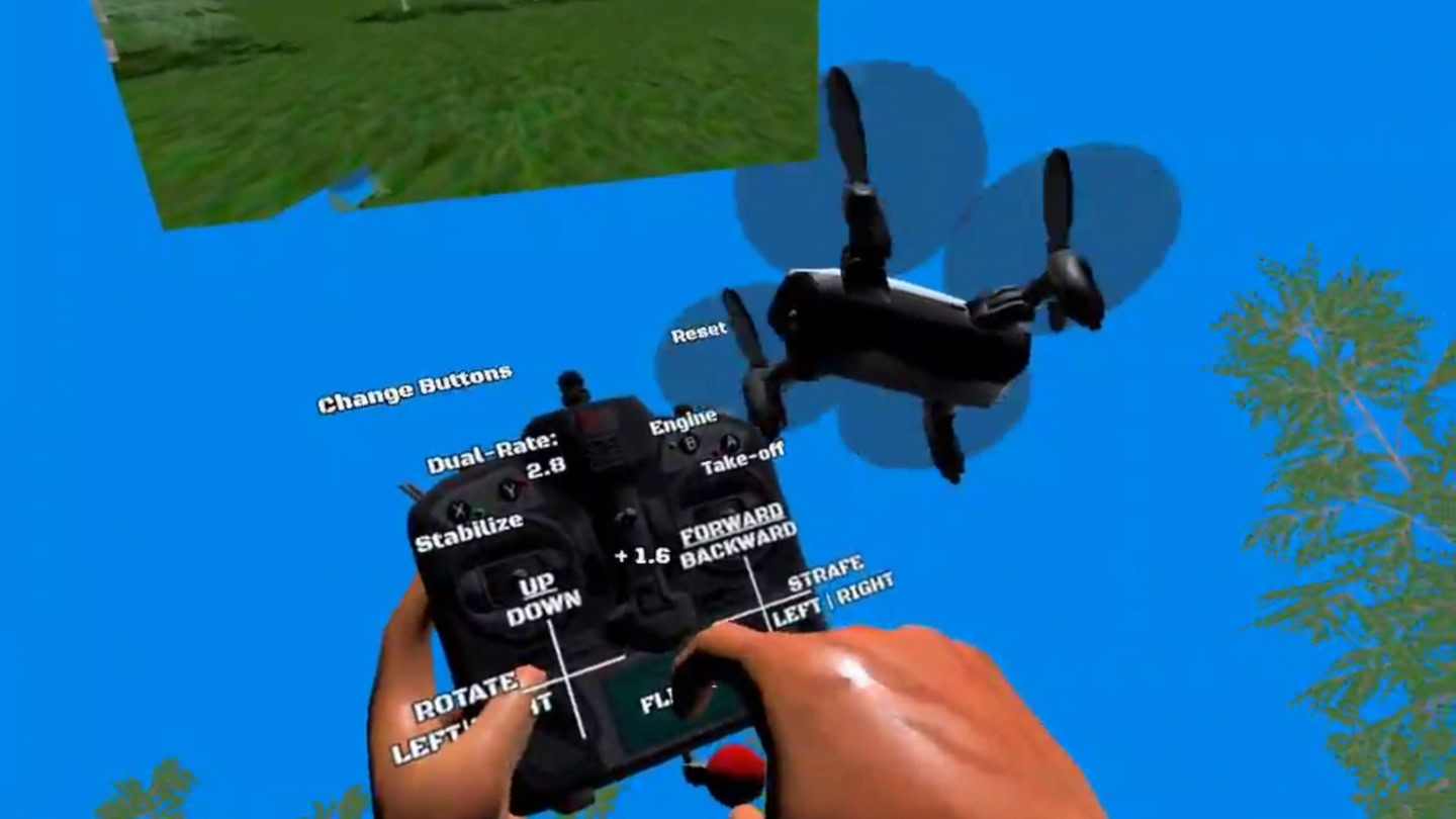 Meta Quest 游戏《简单的无人机练习》Simple Drone Practice