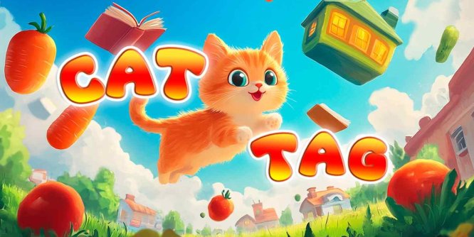 Meta Quest 游戏《跳跃的小猫猫》Cat Tag Jump Only UP - 魔趣网精选 - VR一体机游戏 - 趣味类-魔趣网精选