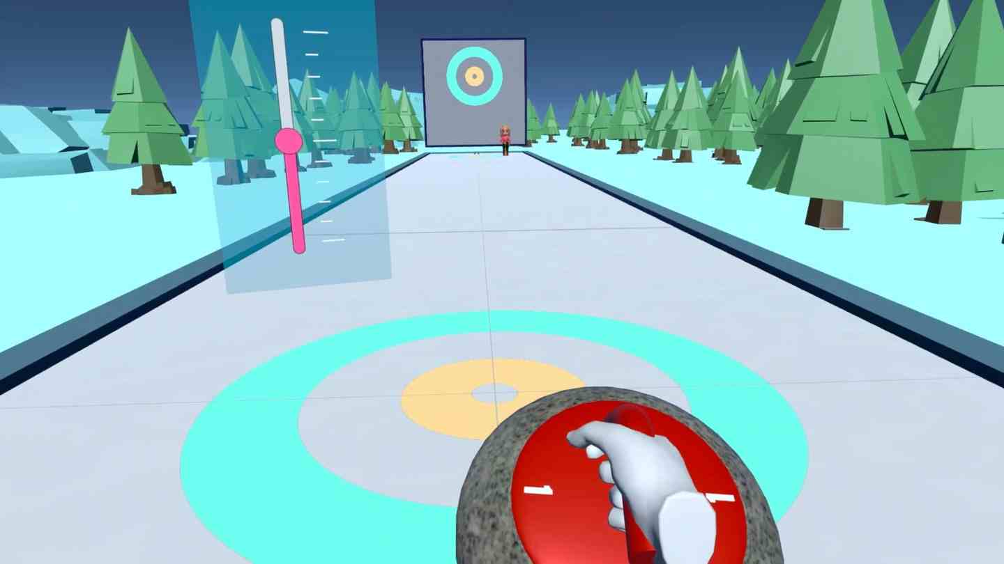 Meta Quest 游戏《冰壶一》Curling One