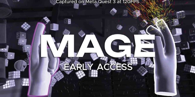Meta Quest 游戏《手势法师》MAGE VR - 魔趣网精选 - VR一体机游戏 - 模拟类, 沙盒类, 趣味类-魔趣网精选