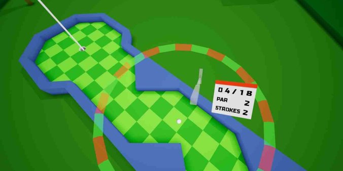 Meta Quest 游戏《虚拟迷你高尔夫》virtual MINIGOLF reality-魔趣网精选