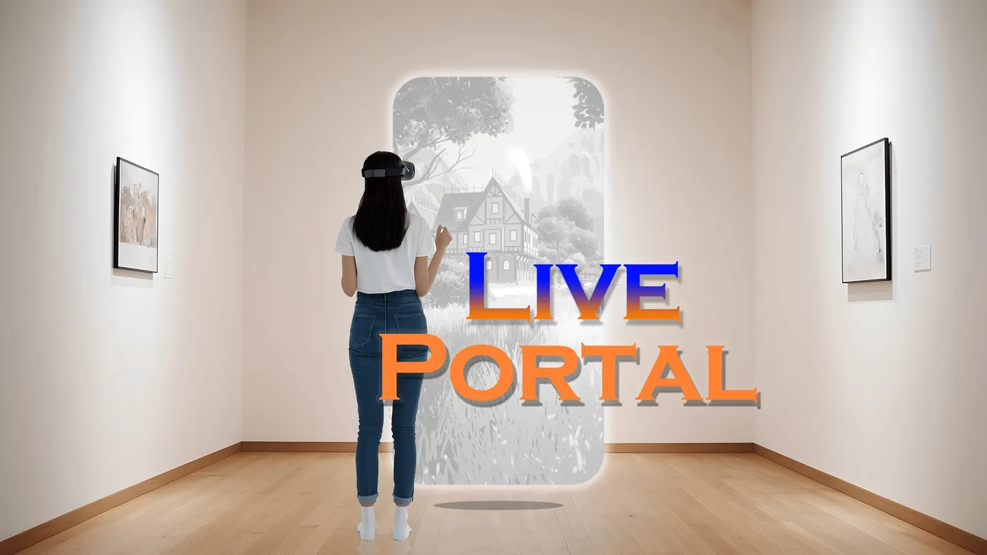 Meta Quest 游戏《空间门户》LivePortal-魔趣网精选