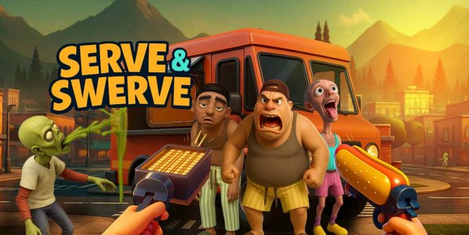 Meta Quest 游戏《古怪的卡车》Serve Swerve-魔趣网精选