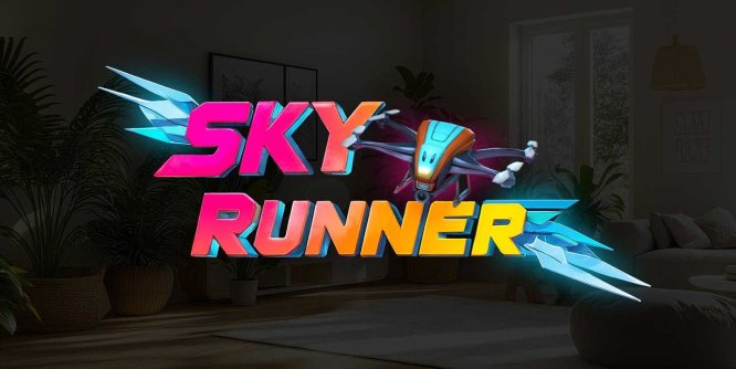 Meta Quest 游戏《天空跑者:无人机英雄》Sky Runner: Drone Hero-魔趣网精选