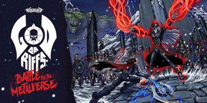 Meta Quest 游戏《演奏之神:金属乐之战》God of Riffs: Battle for the Metalverse-魔趣网精选
