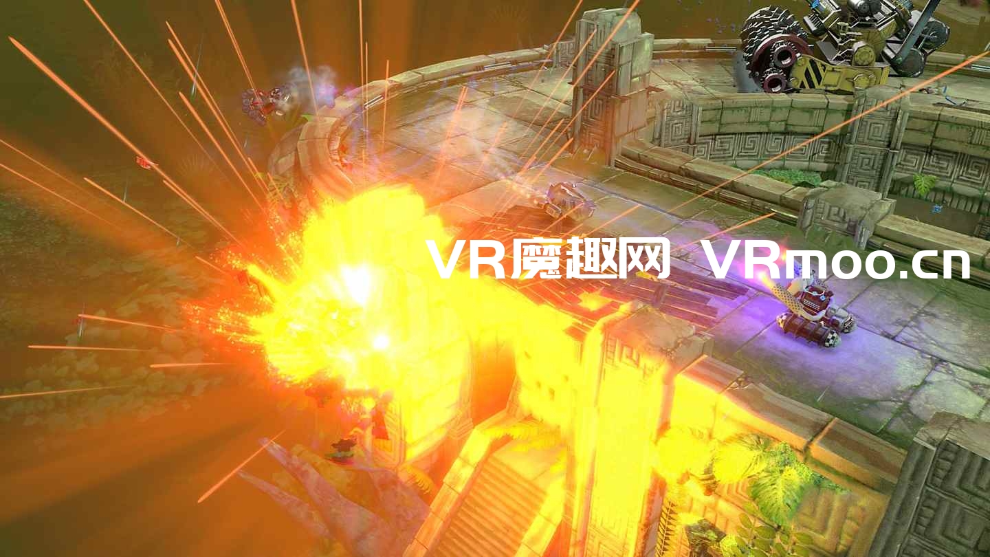 Meta Quest 游戏《火焰冲刺:星轨》BlazeRush: Star Track VR